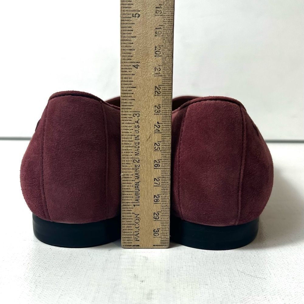 Vionic Wine Suede Slip-On Loafers - Picture 7 of 8